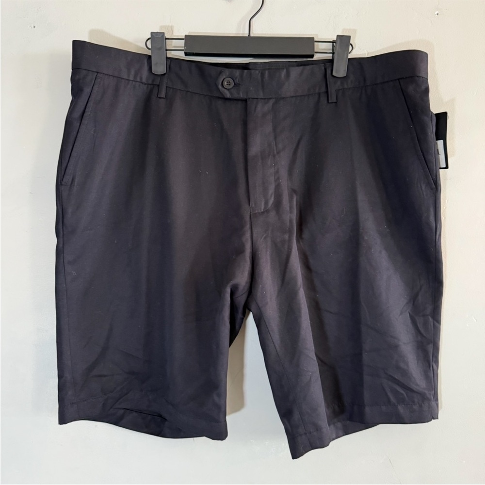 Bugatchi Bermuda Shaped Fit Black Shorts NEW NWT